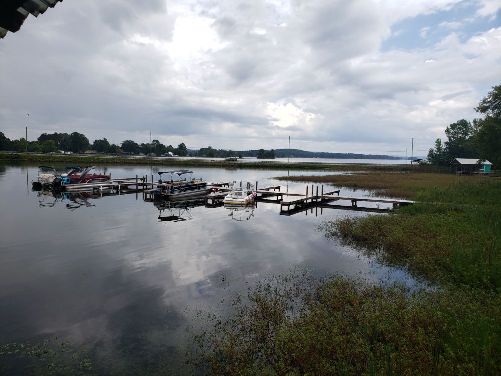 Dock at Lay Lake